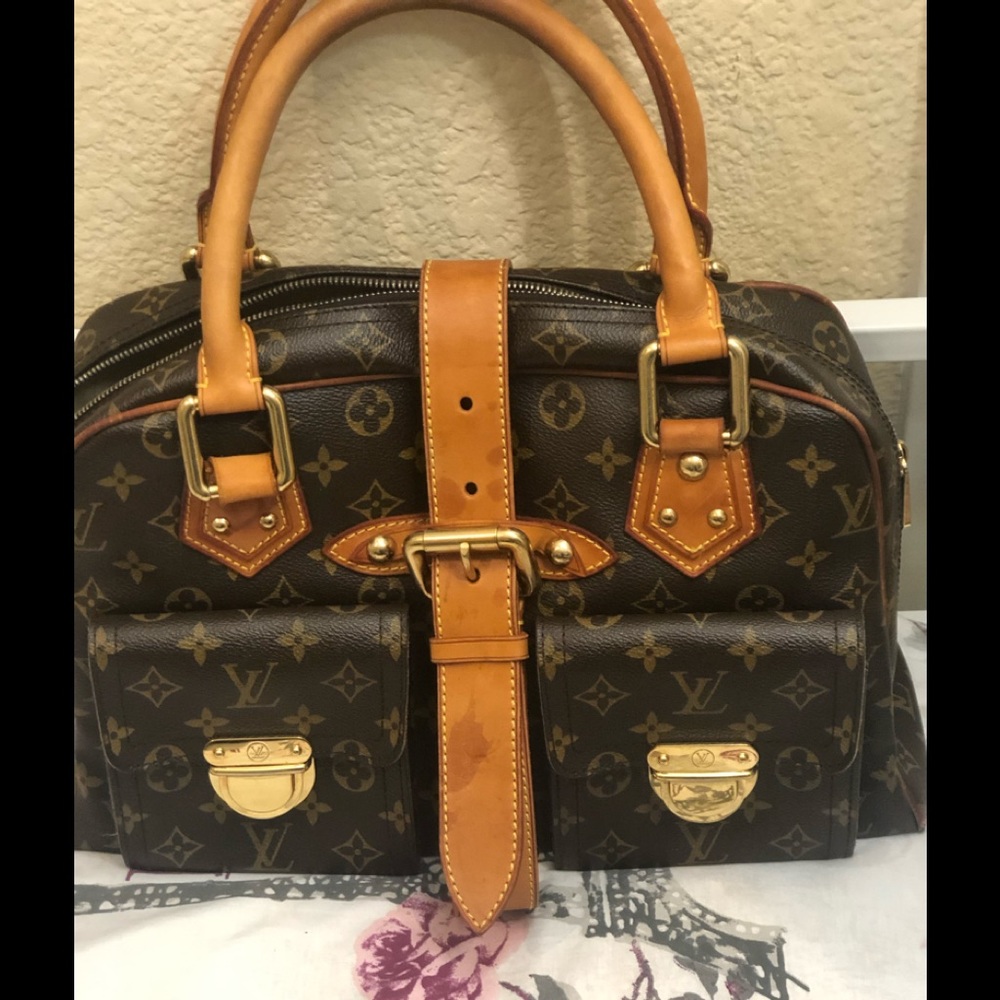 Luis Vuitton Manhattan bag💋💜❤️🎀👄💄🥰